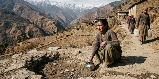 बूंद-बूंद को तरसते पहाड़: सूखते जल स्रोतों से कैसे बचेगा उत्तराखंड?