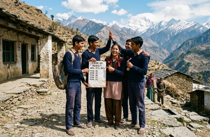 पौड़ी की बेटियों का कमाल: सीबीएसई रिजल्ट में छात्राओं ने लहराया सफलता का परचम