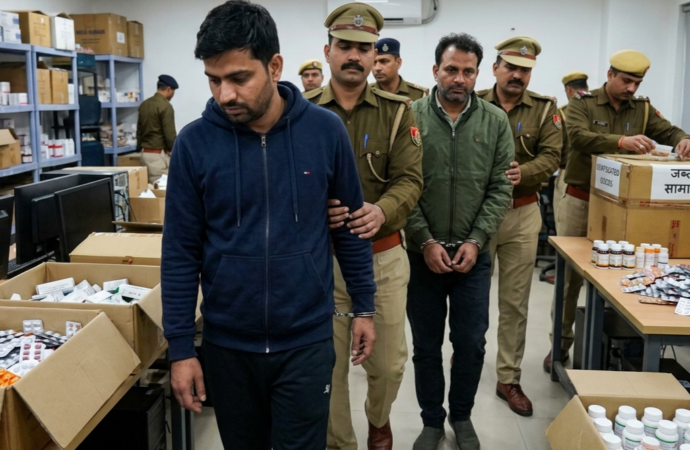 ऑपरेशन ‘फेक पिल’ का बड़ा खुलासा: ऑनलाइन बिक रही थीं नामी कंपनियों की नकली दवाएं, STF ने किया गिरोह का भंडाफोड़