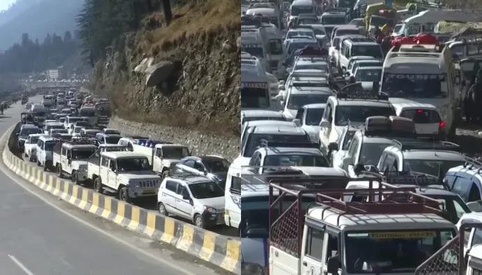 वीकेंड पर देवभूमि बेहाल: उत्तराखंड की सड़कों पर वाहनों का सैलाब, हर तरफ घंटों जाम