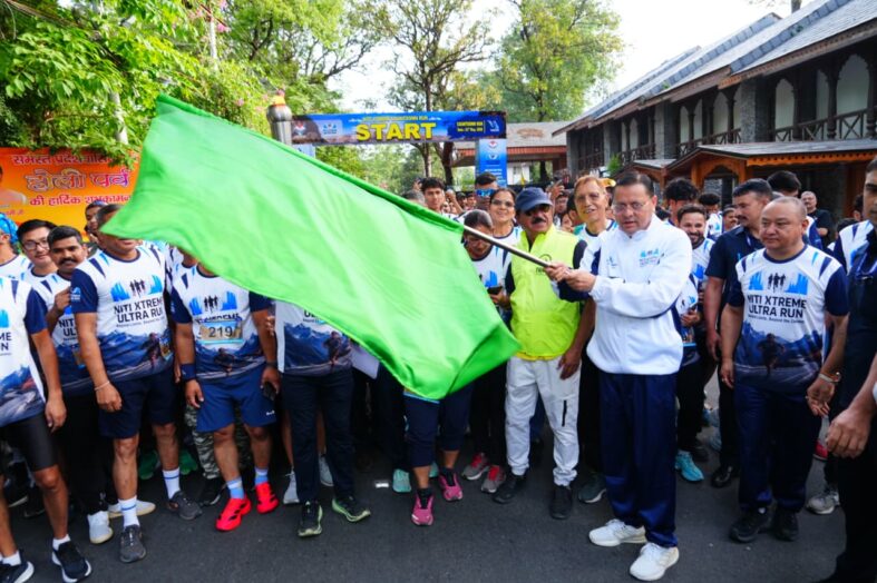 सीएम धामी ने ‘नीति एक्सट्रीम अल्ट्रा रन 2026’ के काउंटडाउन रन को किया फ्लैग ऑफ