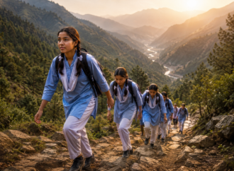 28 किलोमीटर का संघर्ष: शिक्षा की राह में पहाड़, जंगल और बेटियों का हौसला