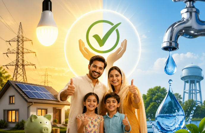 बड़ी राहत की तैयारी: बिजली सस्ती होगी, वाटर टैक्स खत्म होने से उपभोक्ताओं को मिलेगा सीधा फायदा