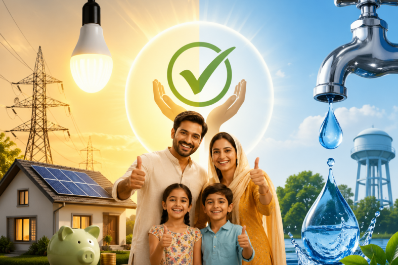 बड़ी राहत की तैयारी: बिजली सस्ती होगी, वाटर टैक्स खत्म होने से उपभोक्ताओं को मिलेगा सीधा फायदा