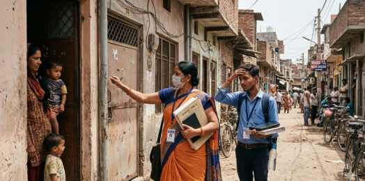घर-घर दस्तक, हर मतदाता तक पहुंचने की कोशिश: एसआईआर अभियान के पहले दिन बीएलओ के सामने गर्मी, पलायन और तकनीकी चुनौतियां