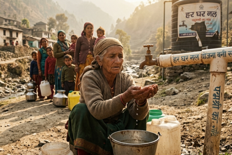 पानी को तरसता पद्मश्री का गांव: 11 महीने से बूंद-बूंद को मोहताज 200 परिवार, ‘हर घर नल’ योजना बनी सफेद हाथी
