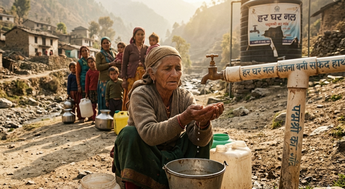 पानी को तरसता पद्मश्री का गांव: 11 महीने से बूंद-बूंद को मोहताज 200 परिवार, ‘हर घर नल’ योजना बनी सफेद हाथी