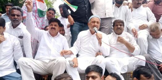 भूमि घोटालों और भू-माफियाओं के खिलाफ कांग्रेस का सचिवालय मार्च, सरकार पर लगाए गंभीर आरोप