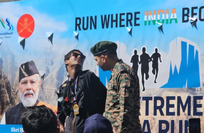 शारीरिक चुनौती पर भारी पड़ा जज्बा, अनुराग रावत ने पूरी की 10 किमी रन