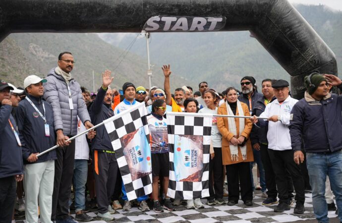 नीति घाटी में इतिहास रचते हुए ‘नीति एक्सट्रीम अल्ट्रा रन 2026’ का भव्य शुभारम्भ