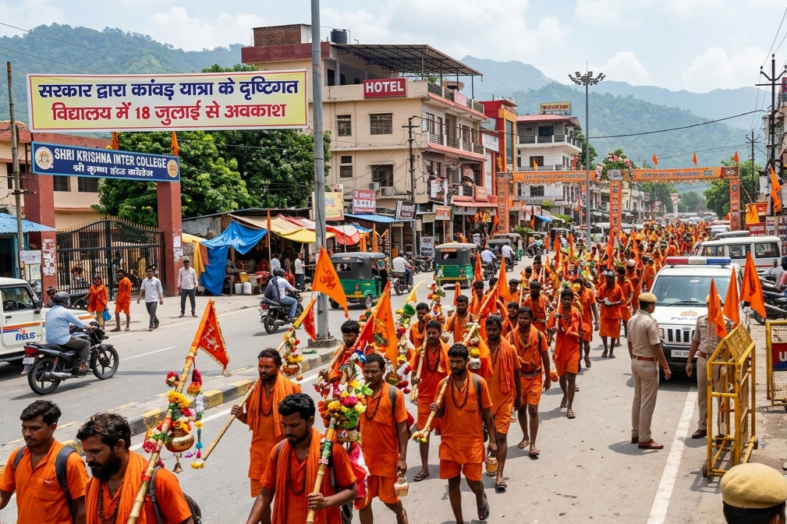 कांवड़ मेले की तैयारियां तेज: सुरक्षा के मद्देनजर 18 स्कूलों में अवकाश, होटल-ढाबों का फायर ऑडिट, पुलिस अलर्ट