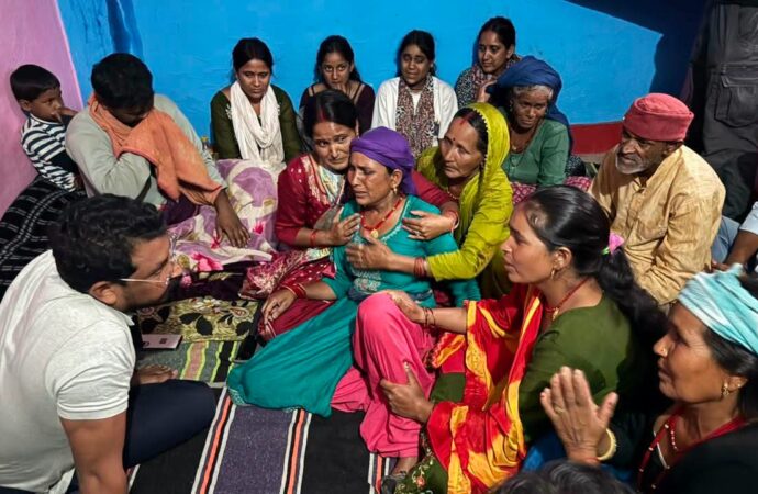 केतन लाल हत्याकांड में सीबीआई जांच की मांग, दो दिन बाद देवल गांव पहुंचे सांसद चंद्रशेखर आजाद