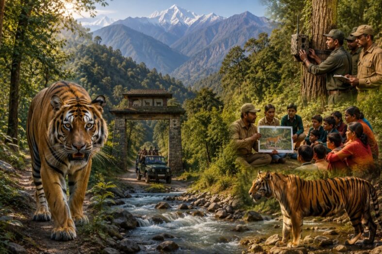 अंतरराष्ट्रीय बाघ दिवस: उत्तराखंड में बढ़ रही बाघों की दहाड़, संरक्षण की दिशा में राज्य बना मिसाल