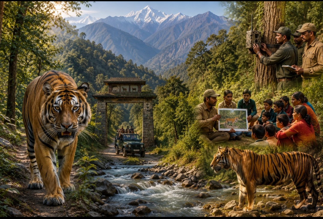 अंतरराष्ट्रीय बाघ दिवस: उत्तराखंड में बढ़ रही बाघों की दहाड़, संरक्षण की दिशा में राज्य बना मिसाल