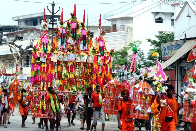 नीलकंठ कांवड़ यात्रा में 1,200 सुरक्षाकर्मी तैनात, ड्रोन और 70 सीसीटीवी से होगी निगरानी