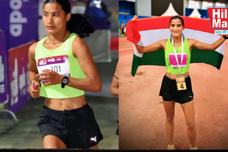 चमोली की भागीरथी बिष्ट ने हैदराबाद मैराथन में रचा इतिहास, 42 किमी दौड़ में जीता सिल्वर मेडल